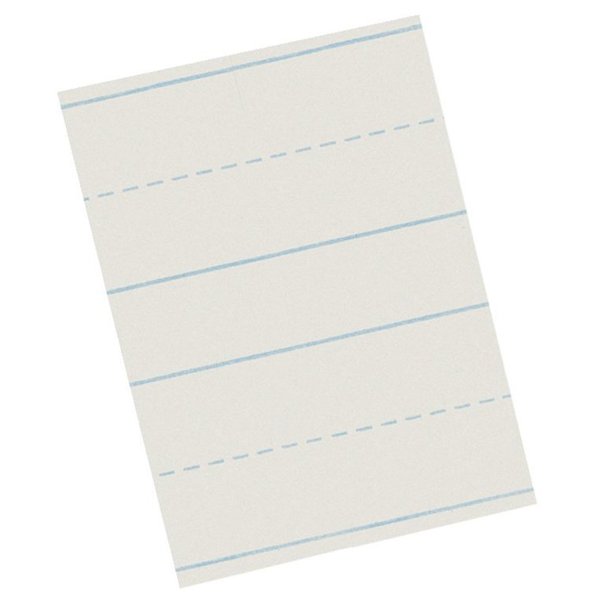 School Smart Picture Story Paper, 3/4 Inch Rule, 3/8 Inch Skip, 18 x 12 Inches, 500 Sheets ARN1803